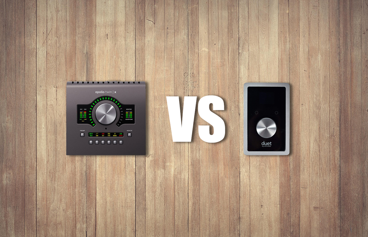 Apogee vs Universal Audio Interfaces